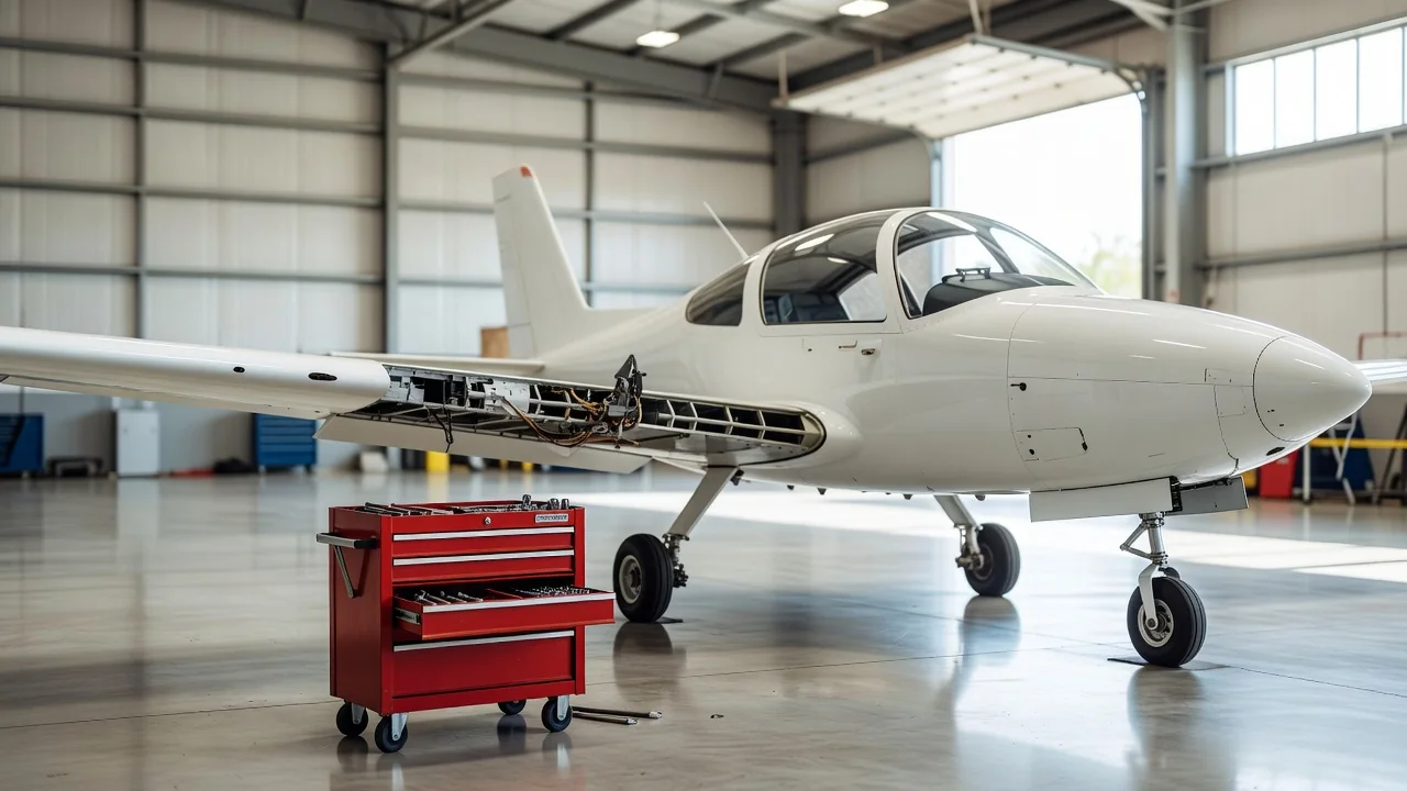 The annual inspection on a composite ultralight: what actually gets checked